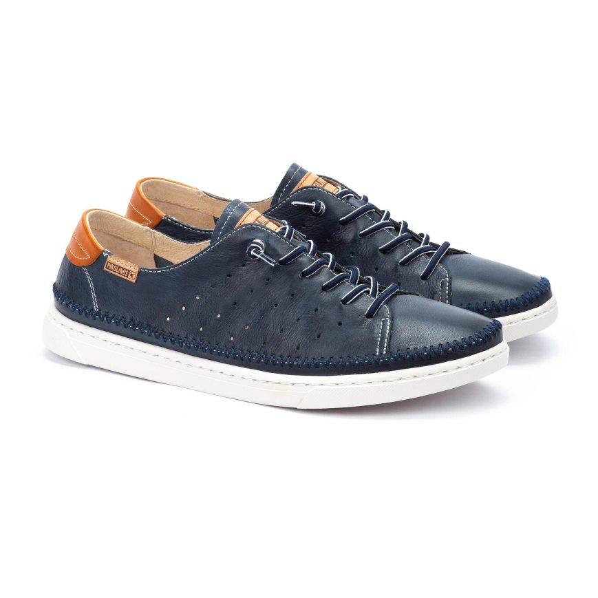 Men's Pikolinos ALICANTE Sneakers Blue | NZ T03A8Q5